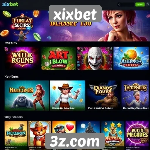 Novidades de jogos disponíveis na xixbet