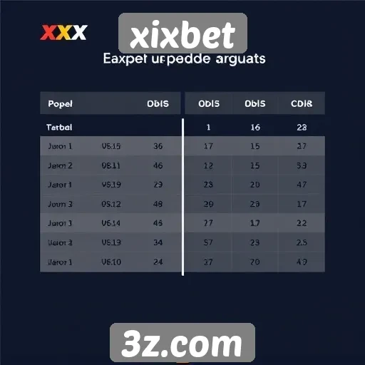 Comparativo de odds entre xixbet e concorrentes
